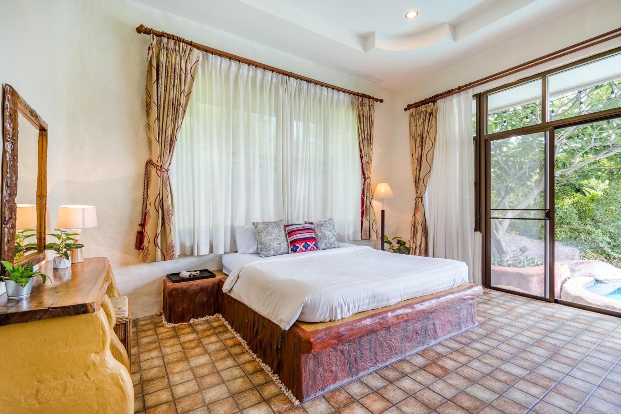 Huahin I-Din Poolvilla: Nature Retreat with Mountain Views Exterior photo