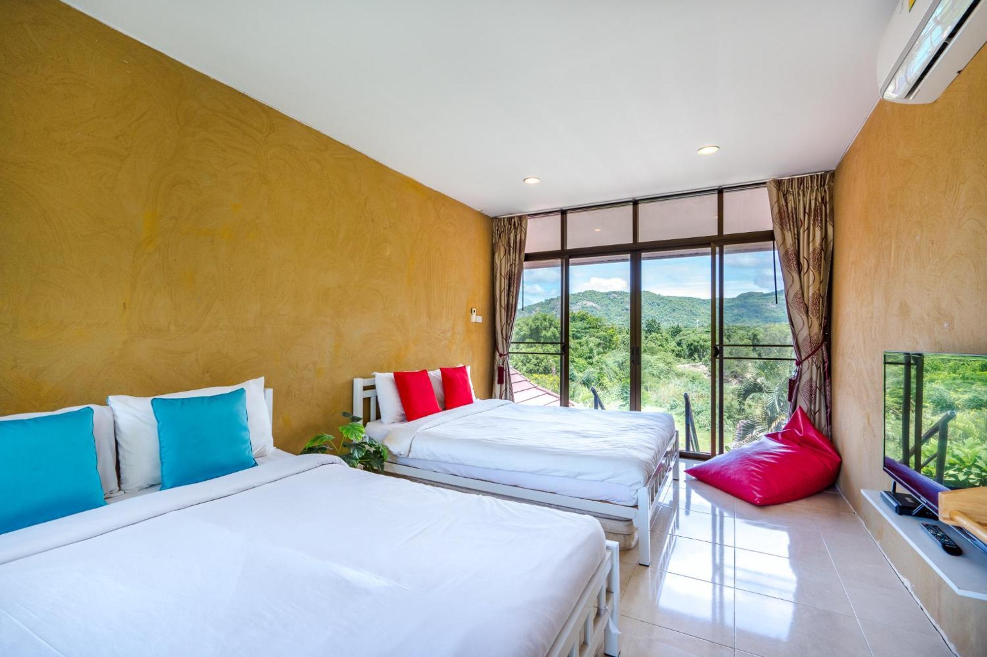 Huahin I-Din Poolvilla: Nature Retreat with Mountain Views Exterior photo