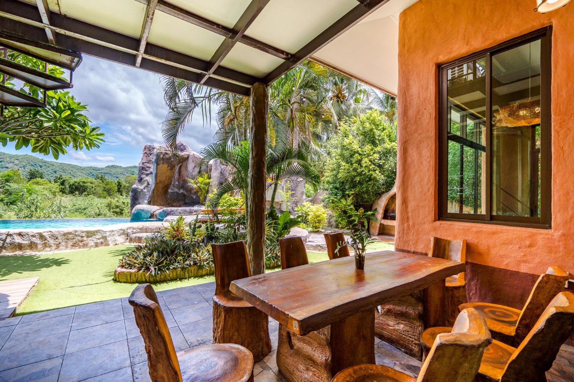 Huahin I-Din Poolvilla: Nature Retreat with Mountain Views Exterior photo